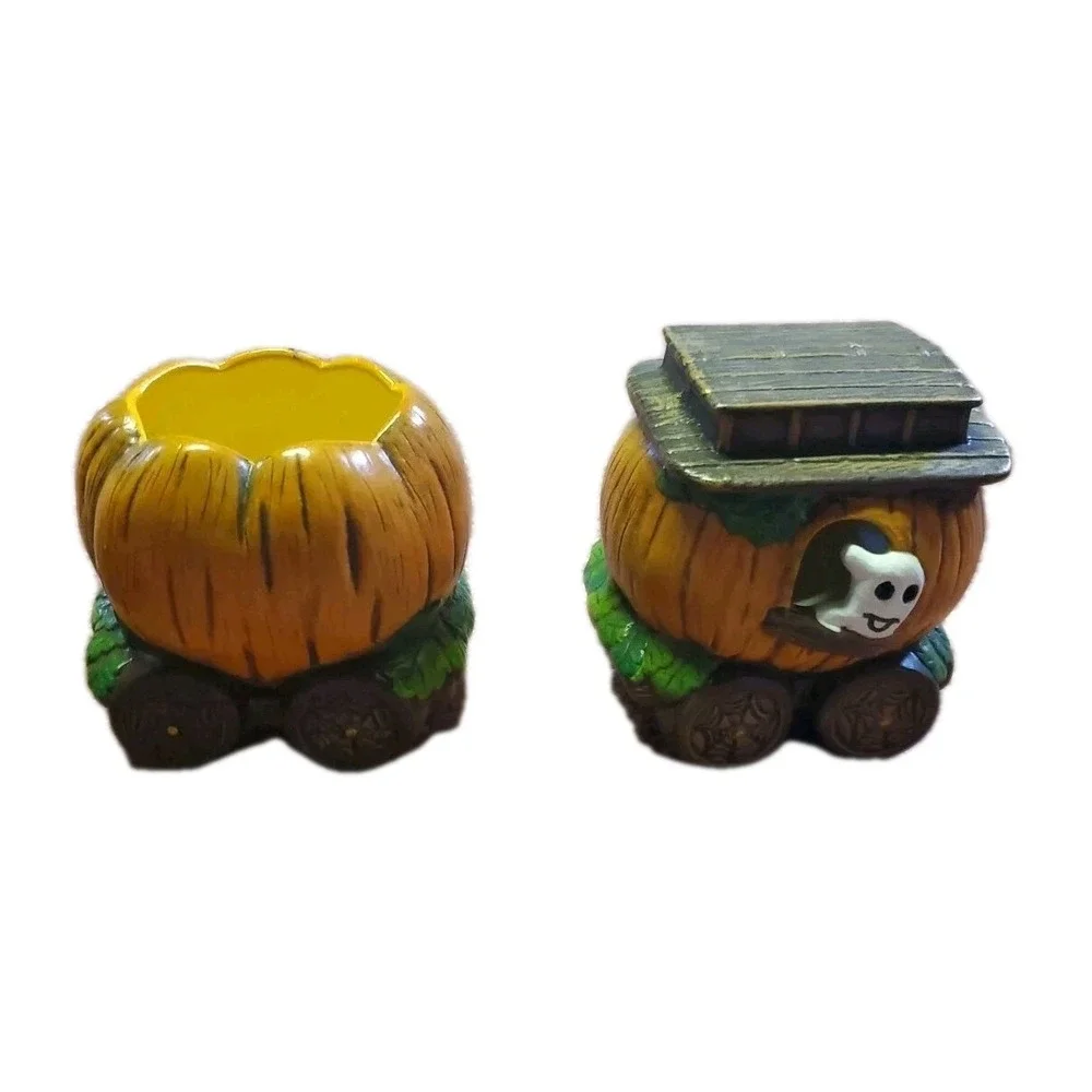 Halloween ceramic pumpkin